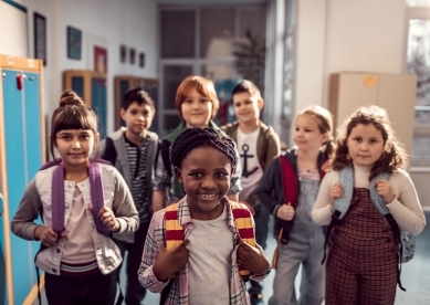 Group of Elementary-Aged Kids